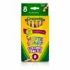 CRAYOLA PENCILS COLORED WRITE START 8CT