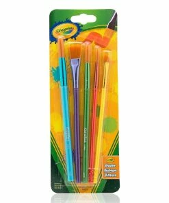 CRAYOLA PAINT 5PK ART & CRAFT BRUSHES