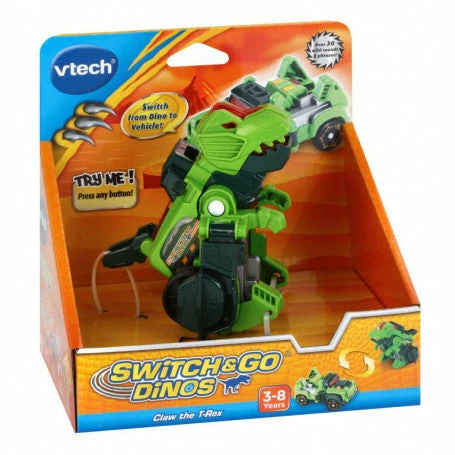 VTECH SWITCH & GO DINOS MICRO CREW AST 3 VTECH SWITCH & GO DINOS MICRO CREW AST