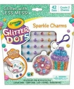 GLITTER DOTS SPARKLE CHARMS