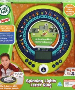 L/F SPINNING LIGHTS LETTER RING