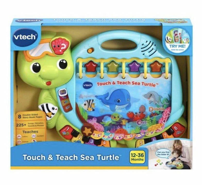 VTECH TOUCH & TEACH SEA TURTLE 3 VTECH TOUCH & TEACH SEA TURTLE