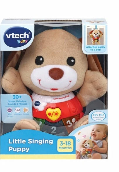 VTECH LITTLE SINGING PUPPY AST 3 VTECH LITTLE SINGING PUPPY AST