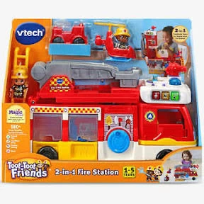 VTECH TOOT TOOT 2 IN 1 FIRE STATION 3 VTECH TOOT TOOT 2 IN 1 FIRE STATION
