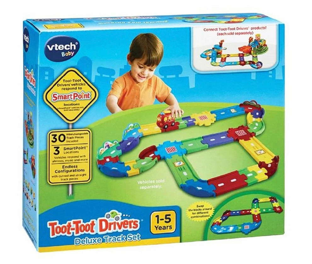 VTECH TOOT TOOT DRIVERS DELUXE TRACK SET 3 VTECH TOOT TOOT DRIVERS DELUXE TRACK SET