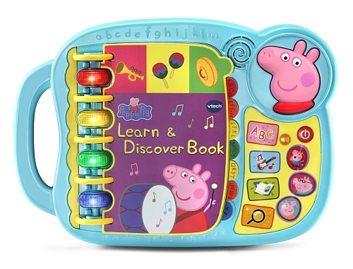 VTECH PEPPA PIG LEARN & DISCOVER BOOK 4 VTECH PEPPA PIG LEARN & DISCOVER BOOK - Image 2