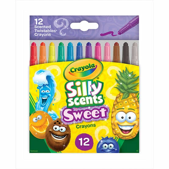 CRAYOLA CRAYONS SILLY SCENTS MINI TWIST 3 CRAYOLA CRAYONS SILLY SCENTS MINI TWIST
