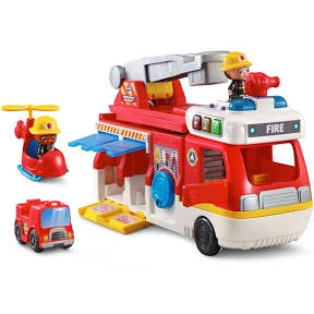 VTECH TOOT TOOT 2 IN 1 FIRE STATION 5 VTECH TOOT TOOT 2 IN 1 FIRE STATION - Image 3