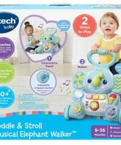 VTECH TODDLE & STROLL ELEPHANT WALKER