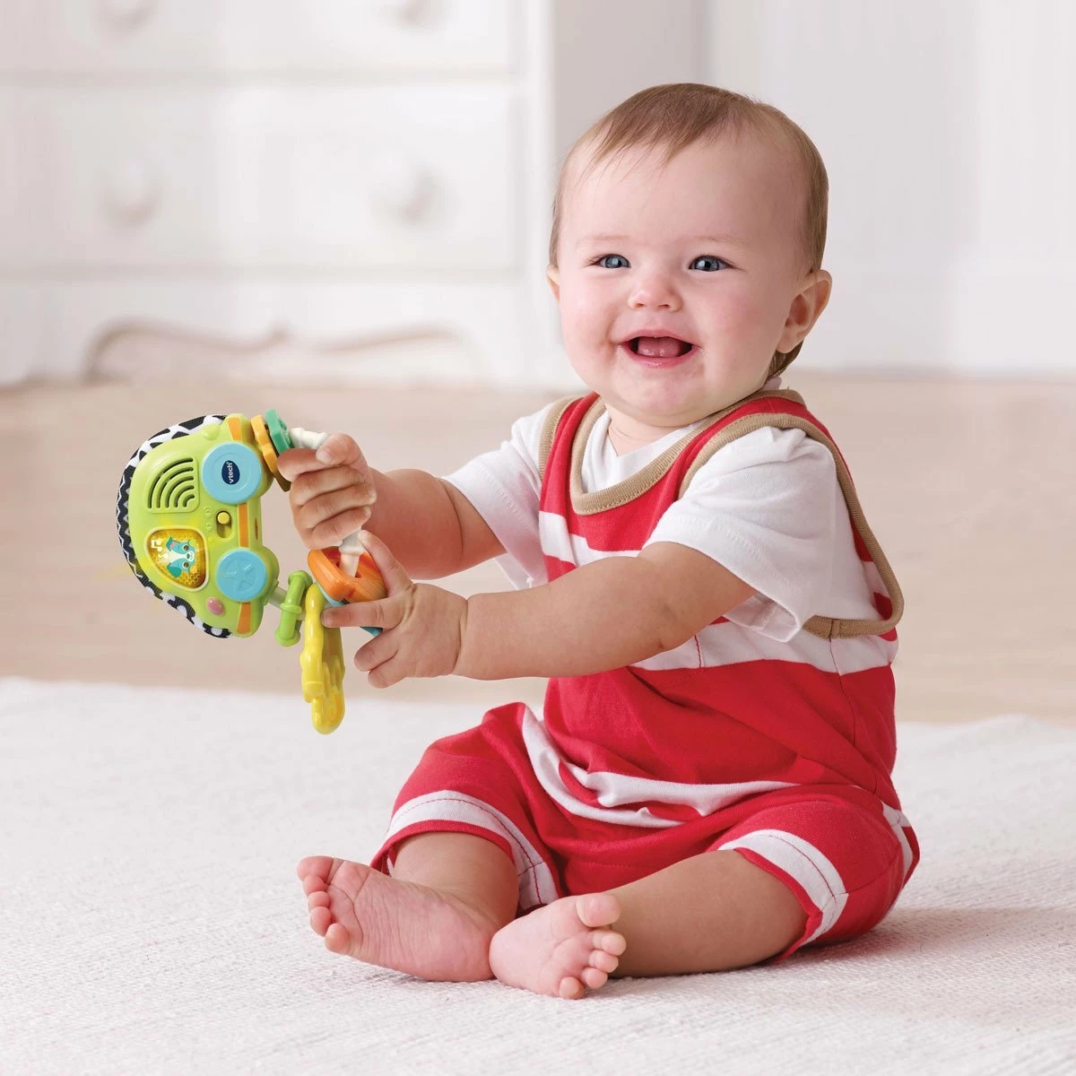VTECH TOUCH & FEEL CAR KEY RATTLE 5 VTECH TOUCH & FEEL CAR KEY RATTLE - Image 3