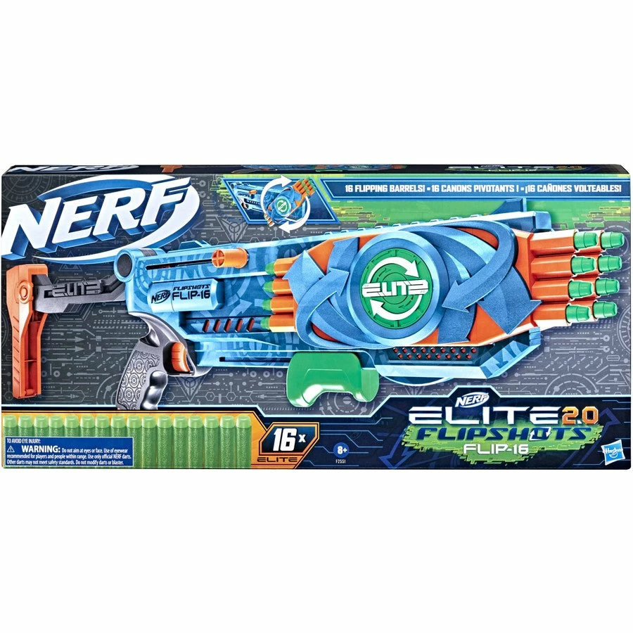 NERF ELITE 2.0 FLIP 16 3 NERF ELITE 2.0 FLIP 16
