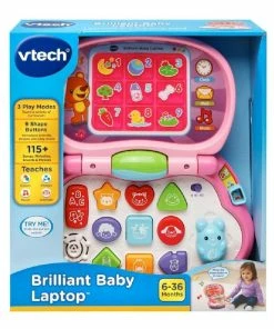 VTECH BRILLIANT BABY LAPTOP PINK