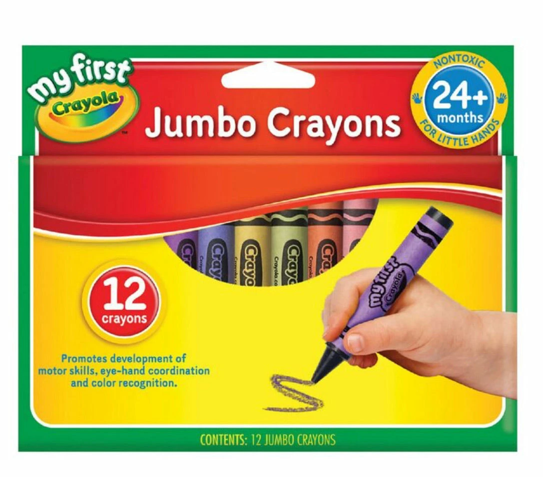 CRAYOLA CRAYONS MY FIRST 52912 3 CRAYOLA CRAYONS MY FIRST 52912