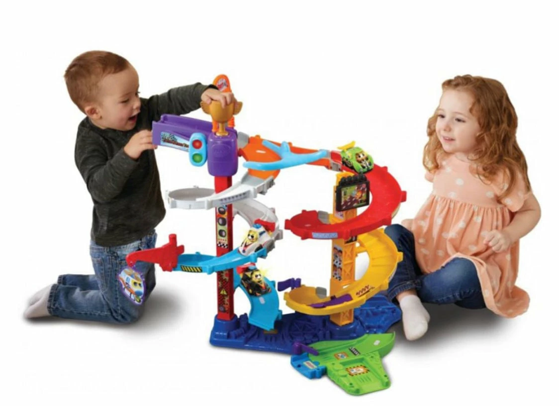 VTECH TOOT TOOT DRIVERS TWIST RACE TOWER 4 VTECH TOOT TOOT DRIVERS TWIST RACE TOWER - Image 2