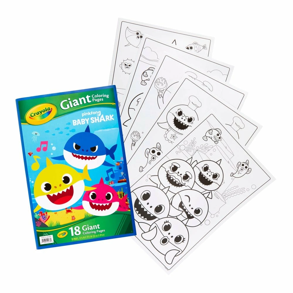CRAYOLA GCP FOLDALOPE BABY SHARK 4 CRAYOLA GCP FOLDALOPE BABY SHARK - Image 2