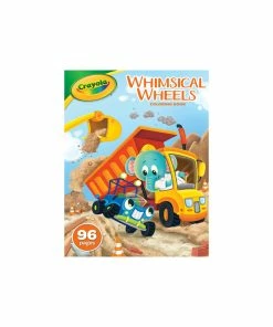 CRAYOLA COLORING BOOK WHIMSICAL WHEELS