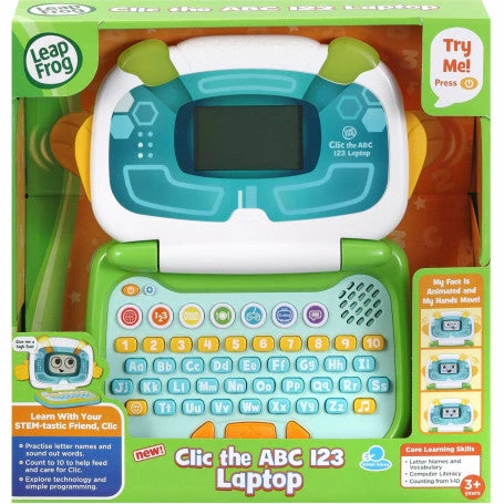 L/F CLIC THE ABC 123 LAPTOP 3 L/F CLIC THE ABC 123 LAPTOP