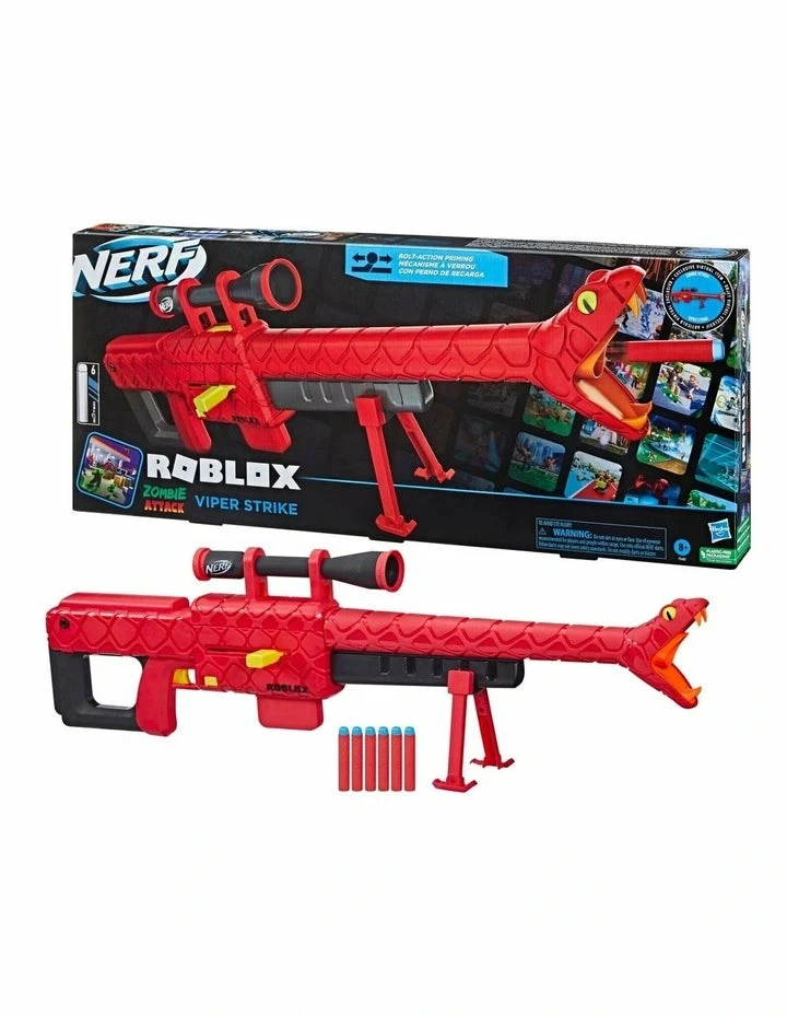 NERF ROBLOX ZOMBIE ATTACK VIPER STRIKE 4 NERF ROBLOX ZOMBIE ATTACK VIPER STRIKE - Image 2