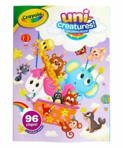 CRAYOLA COLORING BOOK UNI CREATURES V2
