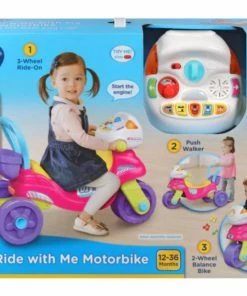 VTECH 3 IN 1 RIDE WITH ME MOTORBIKE PINK 5 VTECH 3 IN 1 RIDE WITH ME MOTORBIKE PINK -CREATIONS shop image ea551e0e 102f 471f 8e14 b6cc6b400248 1024x1024@2x
