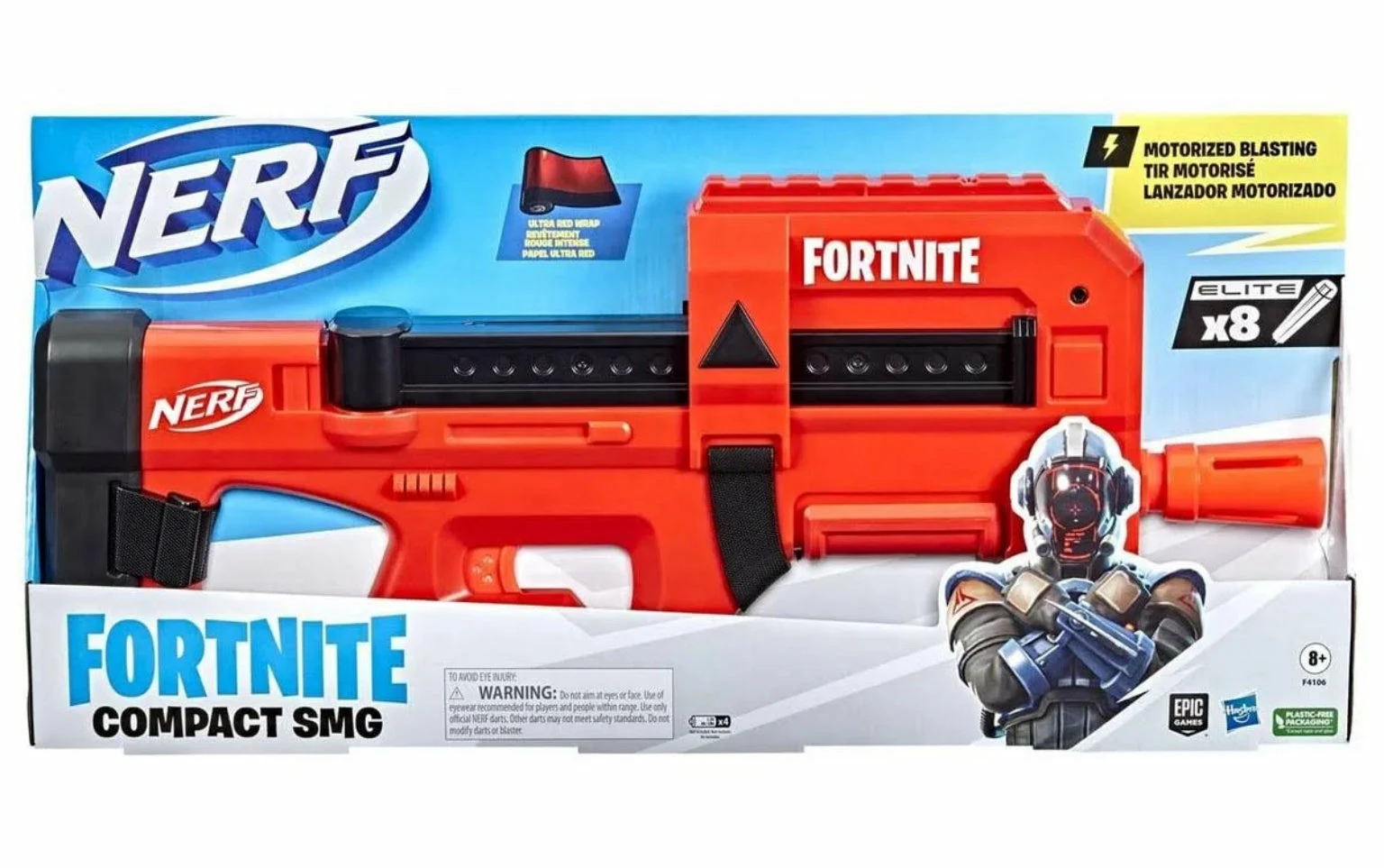 NERF FORTNITE COMPACT SMG 3 NERF FORTNITE COMPACT SMG
