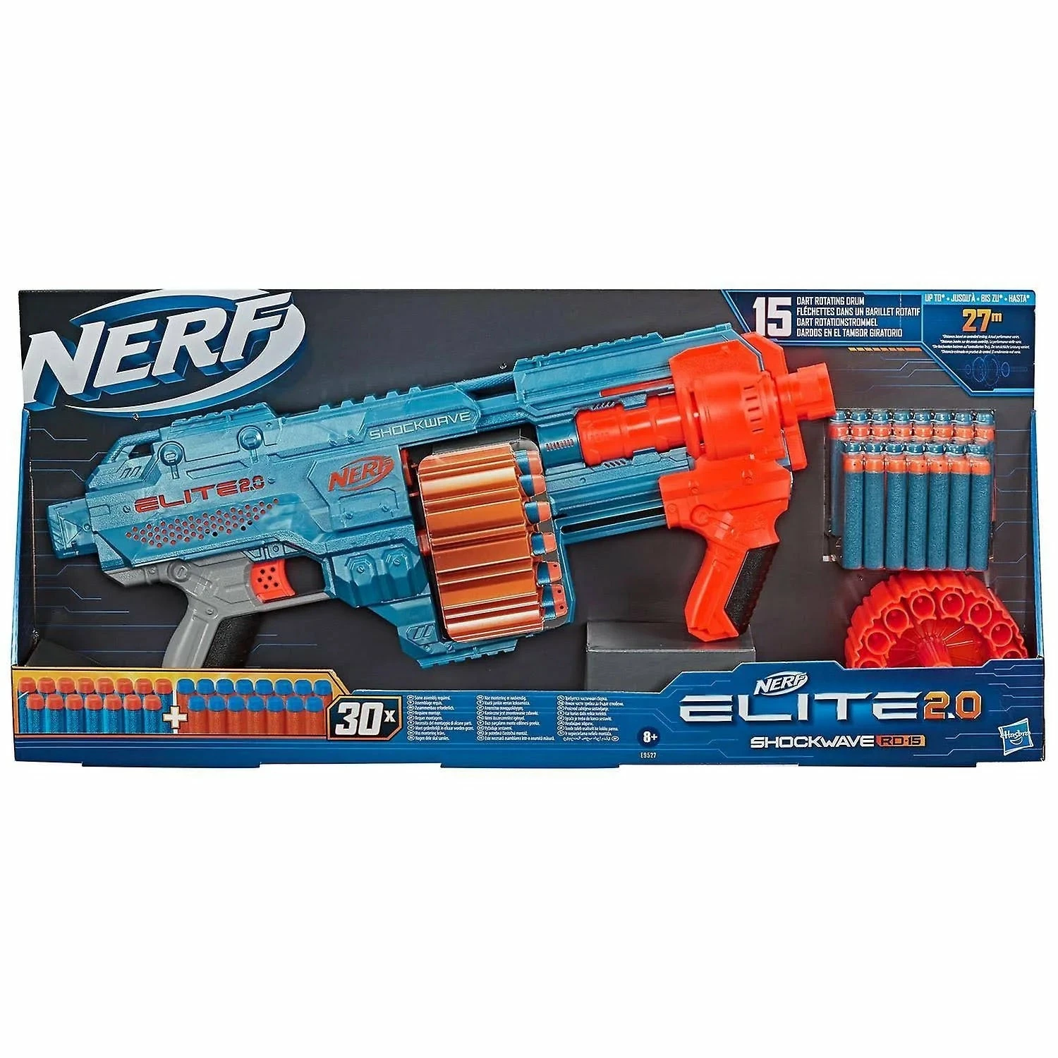 NERF ELITE 2.0 SHOCKWAVE RD 15 3 NERF ELITE 2.0 SHOCKWAVE RD 15