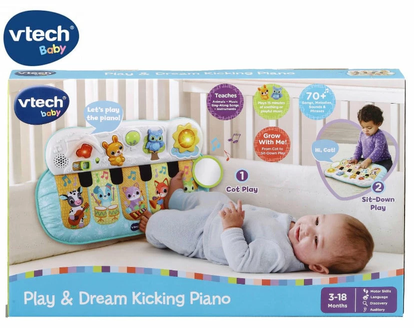 VTECH PLAY & DREAM KICKING PIANO 3 VTECH PLAY & DREAM KICKING PIANO