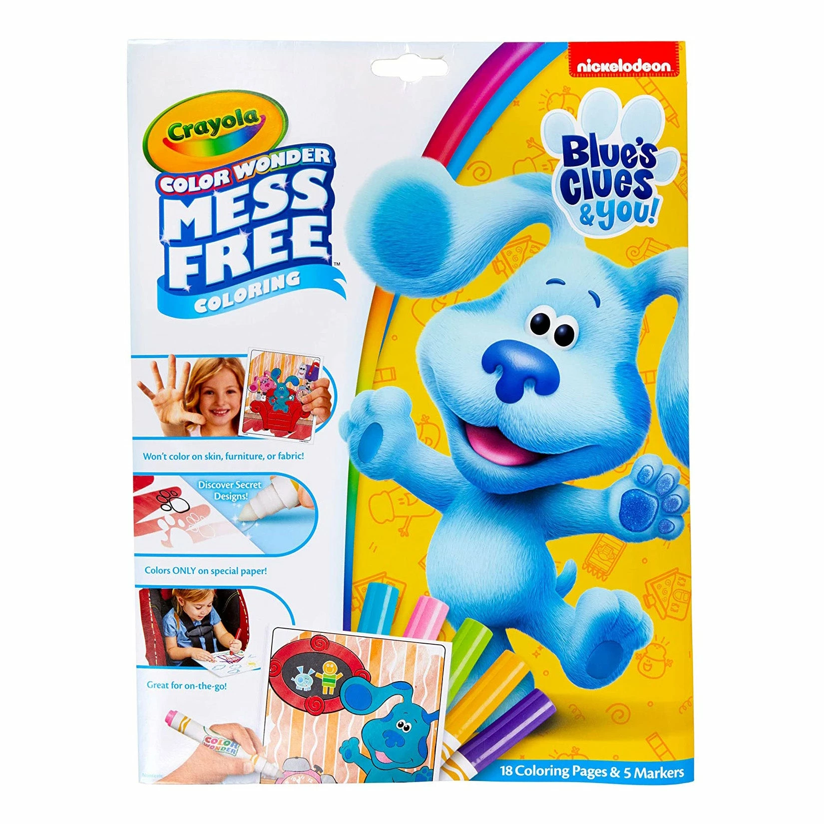CRAYOLA COLOR WONDER FOLDALOPE BLUESCLUE 3 CRAYOLA COLOR WONDER FOLDALOPE BLUESCLUE