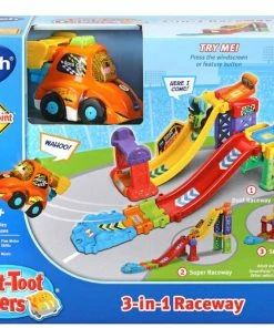 VTECH TOOT TOOT 3 IN 1 RACEWAY