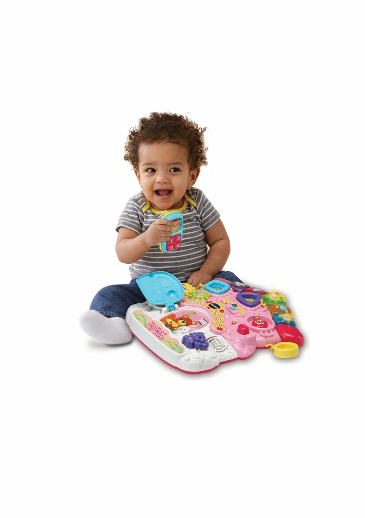 VTECH FIRST STEPS BABY WALKER PINK REFRE 5 VTECH FIRST STEPS BABY WALKER PINK REFRE - Image 3