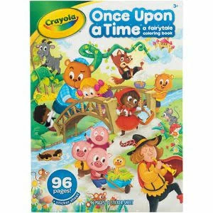 CRAYOLA COLORING BOOK FAIRYTALES 3 CRAYOLA COLORING BOOK FAIRYTALES
