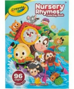 CRAYOLA COLORING BOOK NURSERY RHYMES