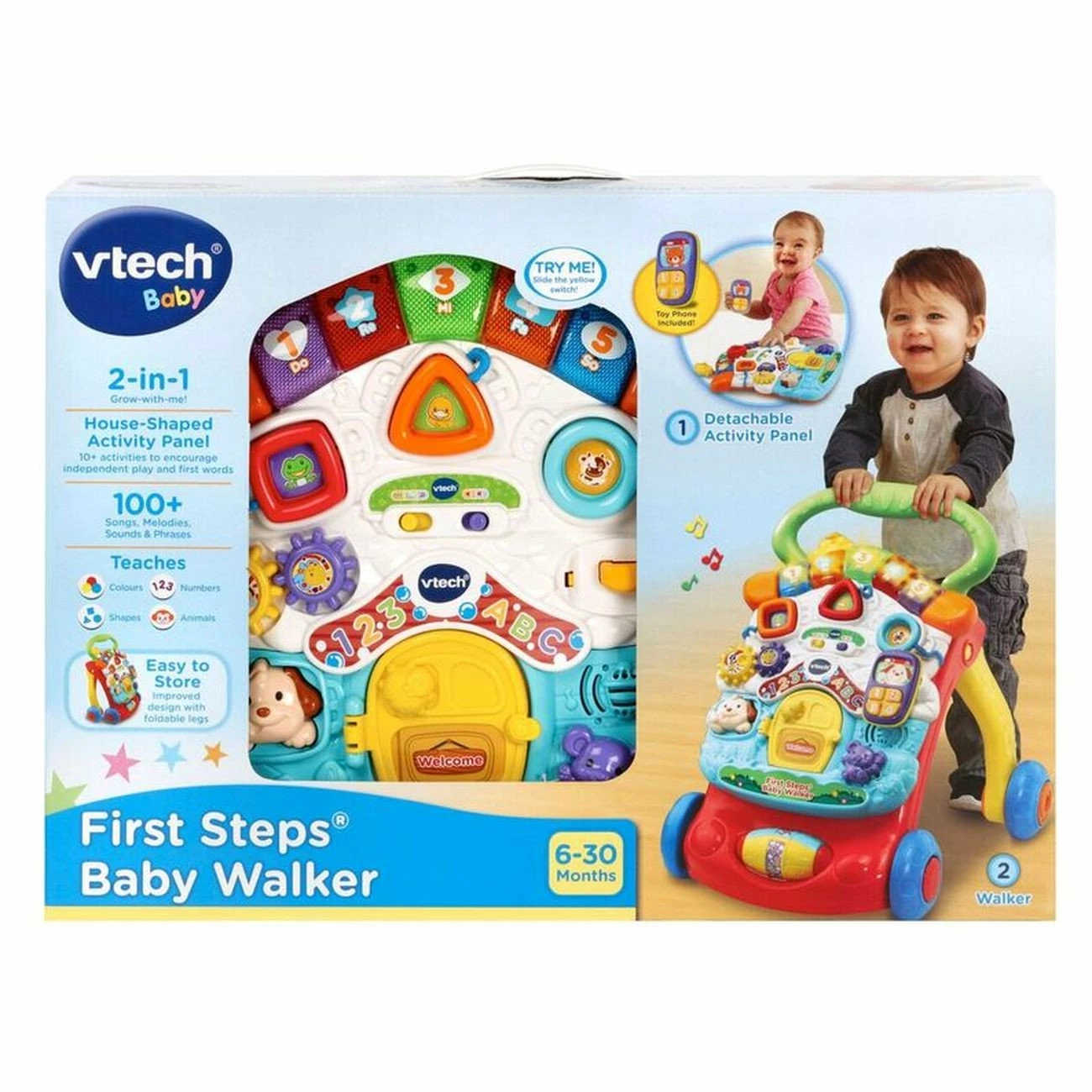 VTECH FIRST STEPS BABY WALKER REFRESH 3 VTECH FIRST STEPS BABY WALKER REFRESH